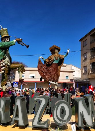 Monumento carnaval Tarazona Mancha min
